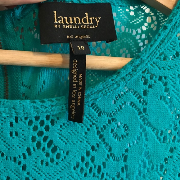 Laundry by Shelli Segal Tiered Lace Dress (10) - Picture 2 of 4